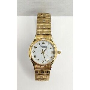 Bulova Caravelle Women’s Gold Tone Date Stainless Steel  Watch C969582
